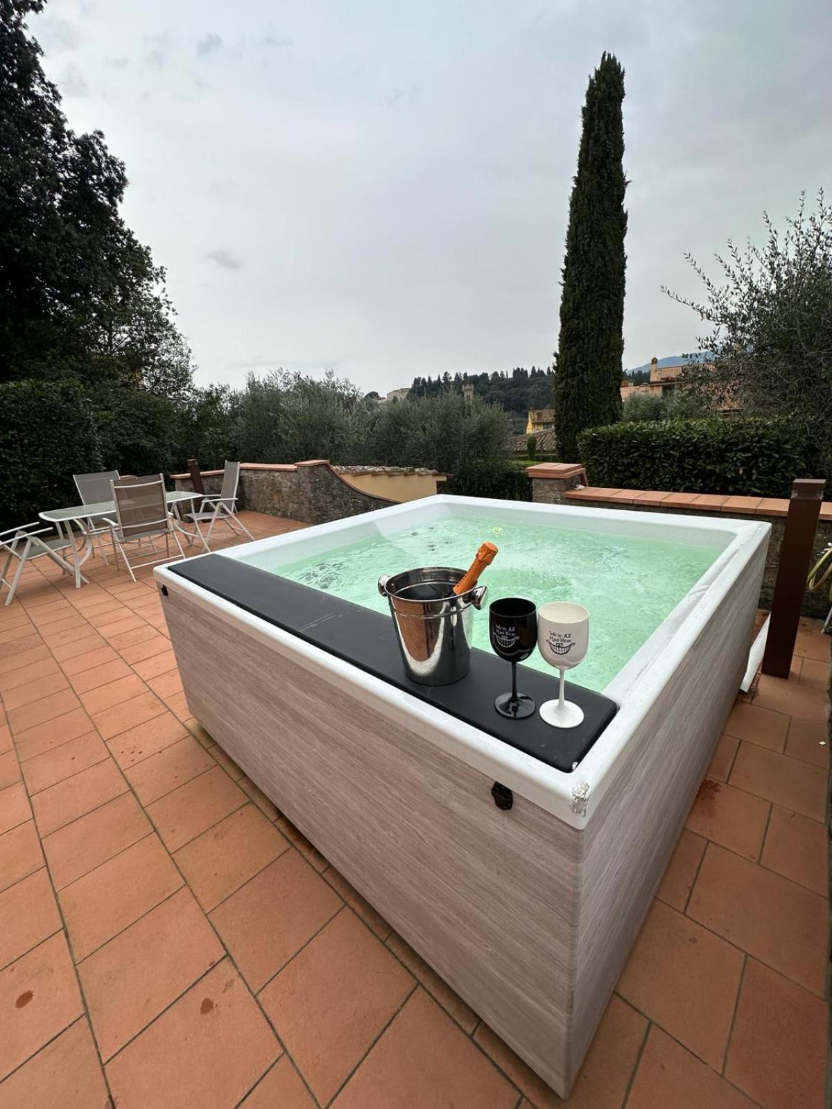 Yid Cozy House In Fiesole With Jacuzzi Daire Dış mekan fotoğraf